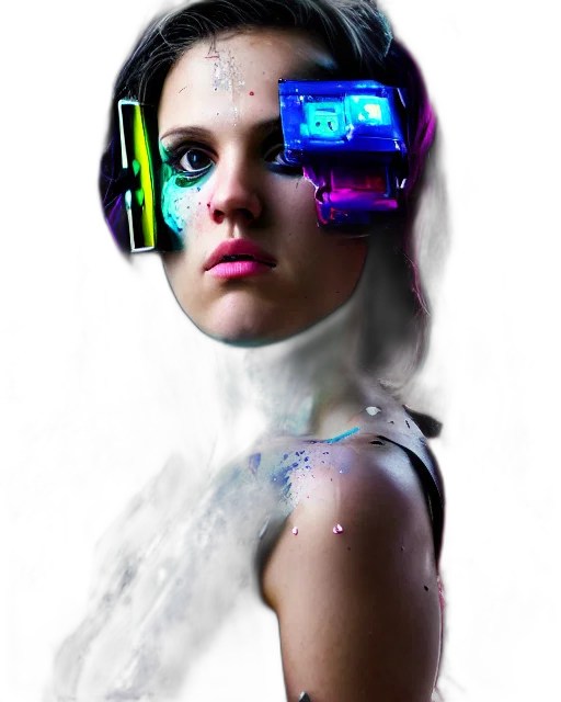 robot, mask, face, jewelry transparent PNG cut-out