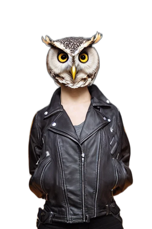 jacket, mask, animal, face transparent PNG cut-out