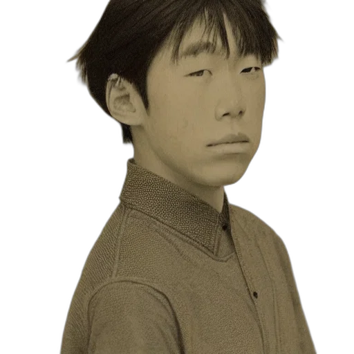 staff, face, jacket, creature transparent PNG cut-out