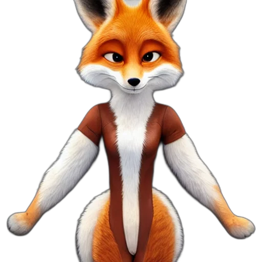 animal, staff, creature, 3d render transparent PNG cut-out