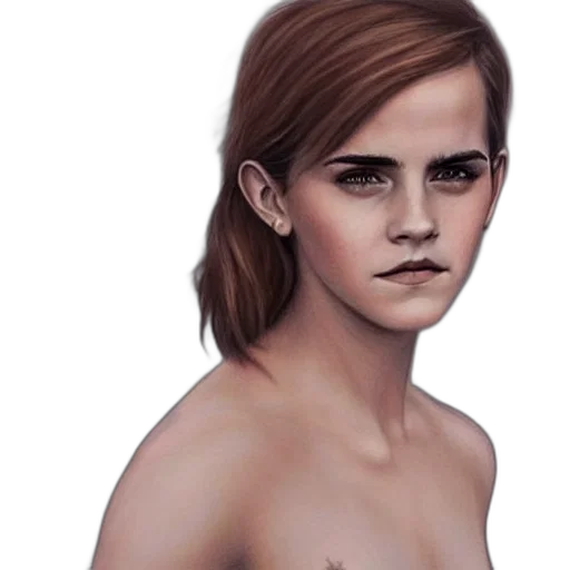face, dress, jewelry, photorealistic transparent PNG cut-out