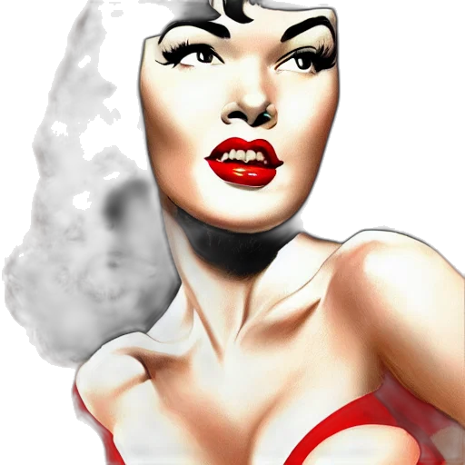face, mask, jewelry, comic book art transparent PNG cut-out