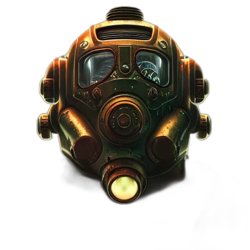 mask, robot, face, weapon transparent PNG cut-out