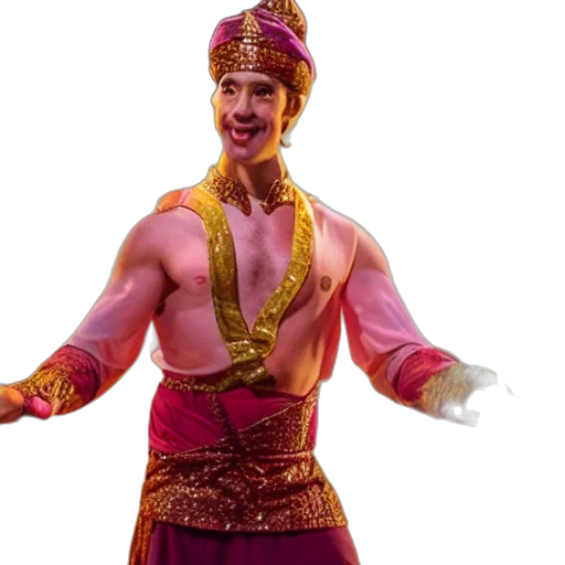 3d render, jim, carry, genie transparent PNG cut-out