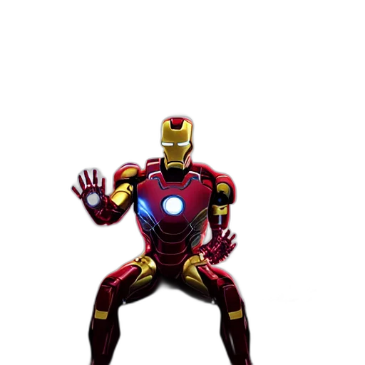 robot, animal, weapon, 3d render transparent PNG cut-out