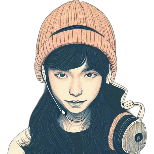 hat, face, photorealistic, cartoon transparent PNG cut-out