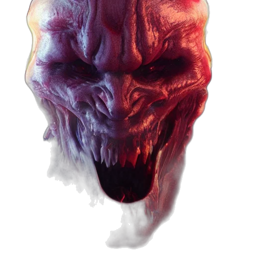mask, face, creature, dragon transparent PNG cut-out
