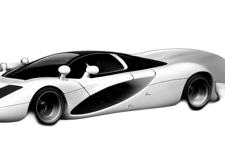 car, concept art, 3d render, photorealistic transparent PNG cut-out