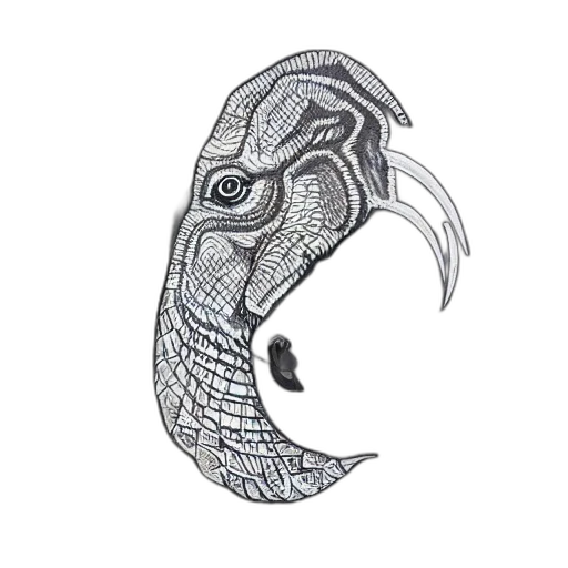 dragon, jewelry, mask, face transparent PNG cut-out