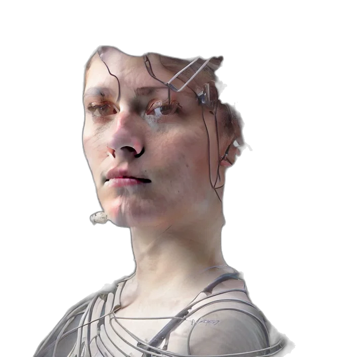 face, staff, crown, jewelry transparent PNG cut-out