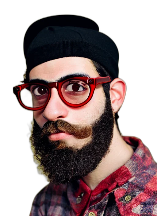 face, hat, mask, hair transparent PNG cut-out