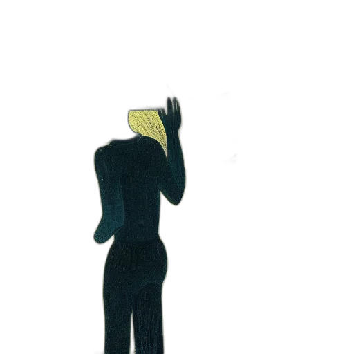 dress, mask, staff, hat transparent PNG cut-out
