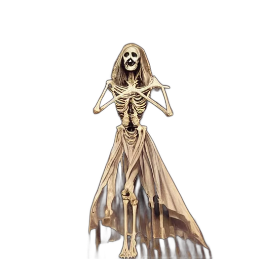 jewelry, dress, staff, creature transparent PNG cut-out