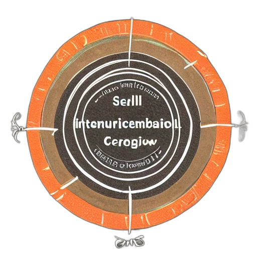earth tones, spell, circle, instructional transparent PNG cut-out
