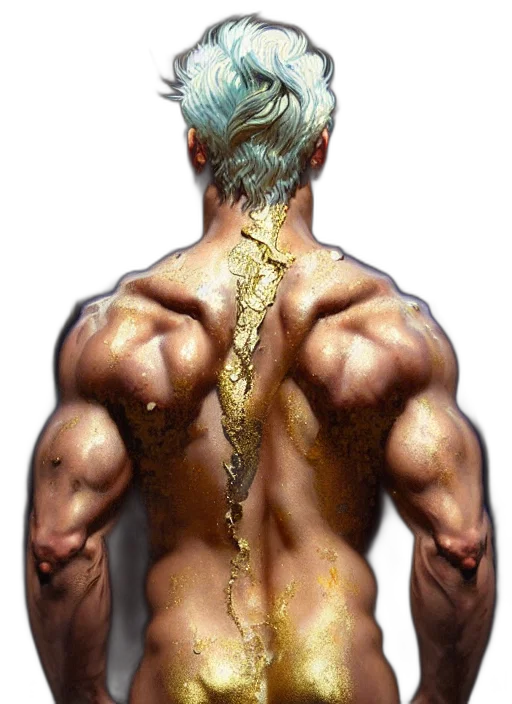 hair, staff, weapon, jewelry transparent PNG cut-out