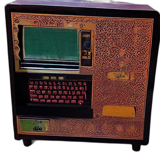 furniture, pixel art, 3d render, retro transparent PNG cut-out