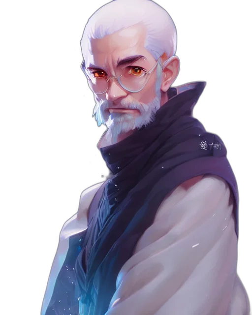 staff, jacket, face, dragon transparent PNG cut-out
