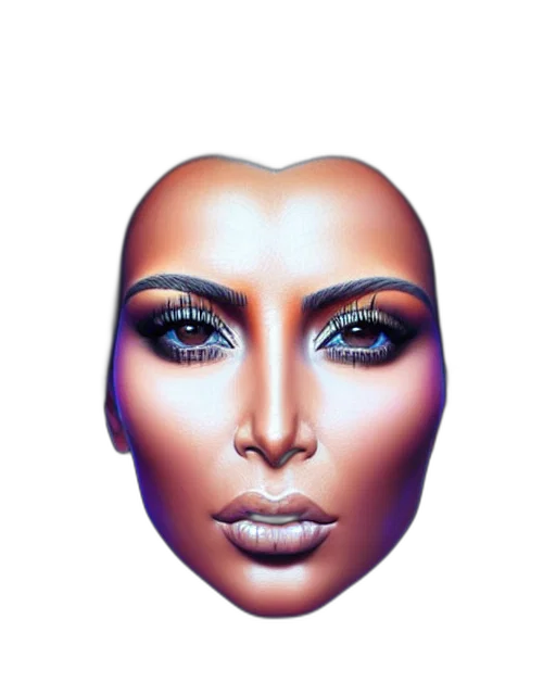 face, mask, crown, robot transparent PNG cut-out