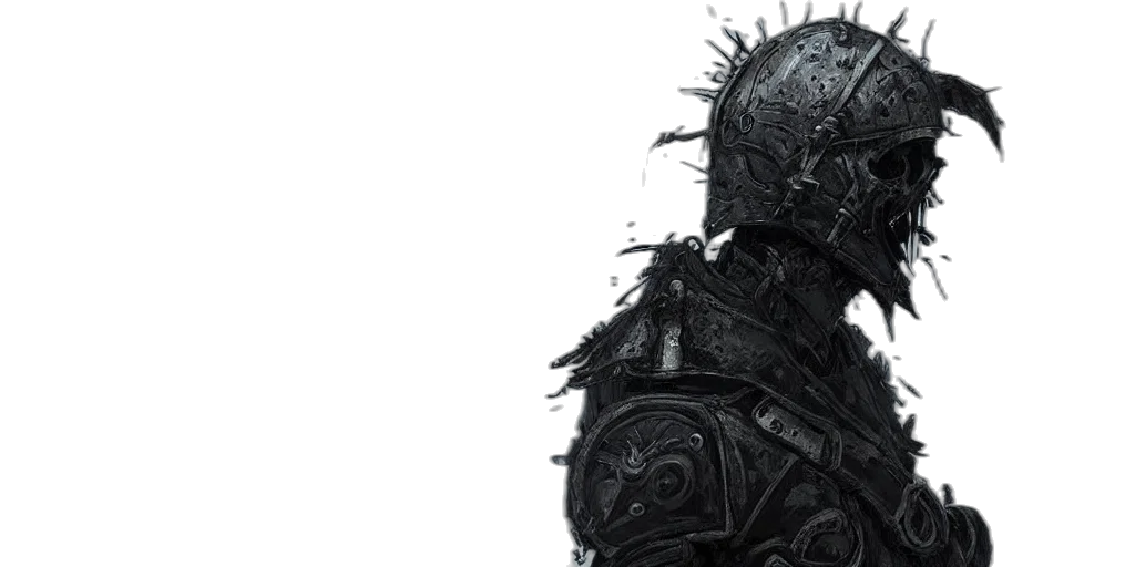 mask, face, sword, concept art transparent PNG cut-out