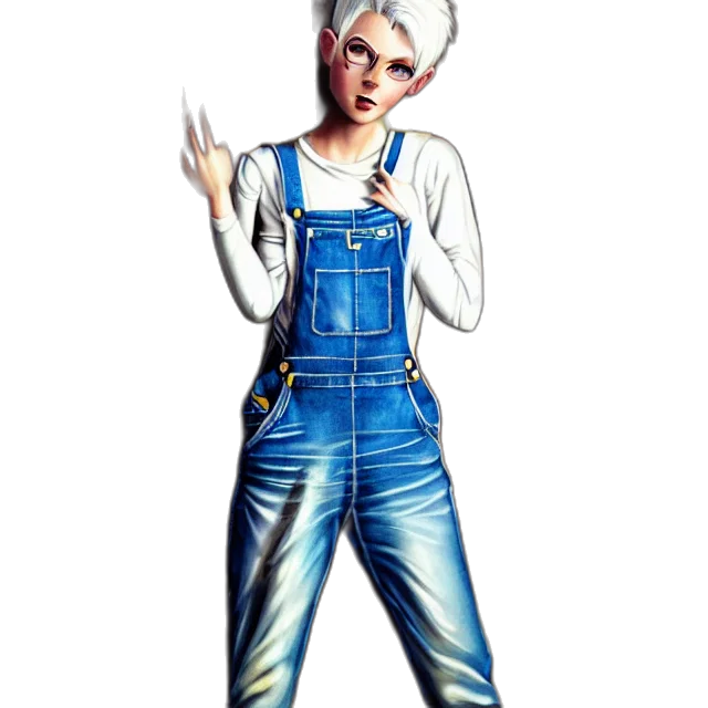 jacket, cartoon, concept art, pixel art transparent PNG cut-out