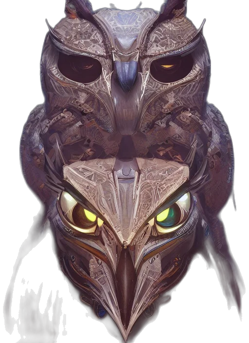 mask, dragon, creature, face transparent PNG cut-out