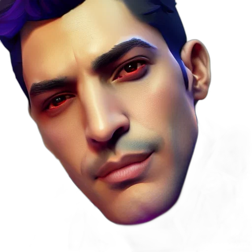 face, mask, staff, photorealistic transparent PNG cut-out