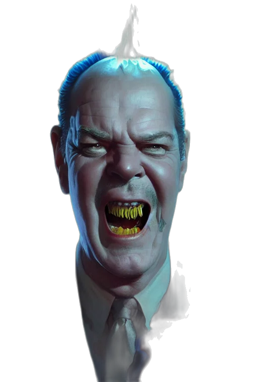 face, creature, staff, mask transparent PNG cut-out