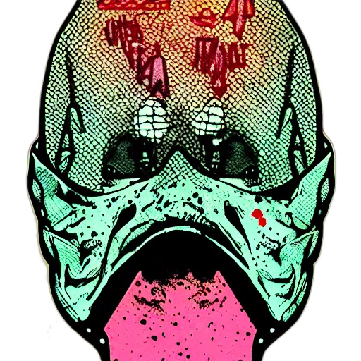 mask, face, creature, robot transparent PNG cut-out