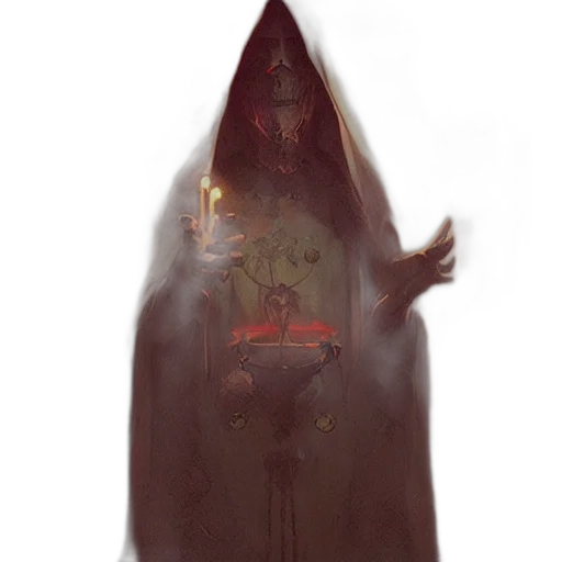 mask, staff, crown, dress transparent PNG cut-out