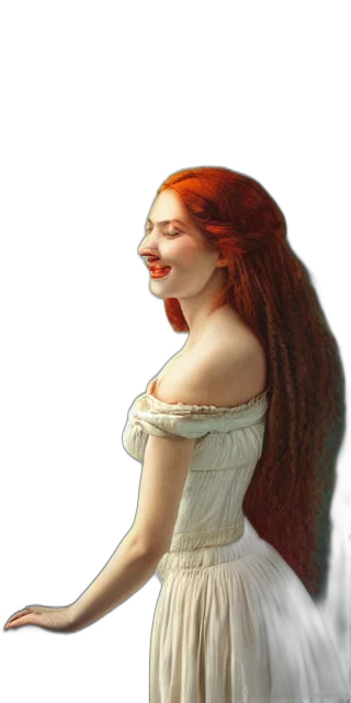 face, hair, mask, dress transparent PNG cut-out