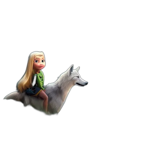 animal, creature, dragon, hair transparent PNG cut-out