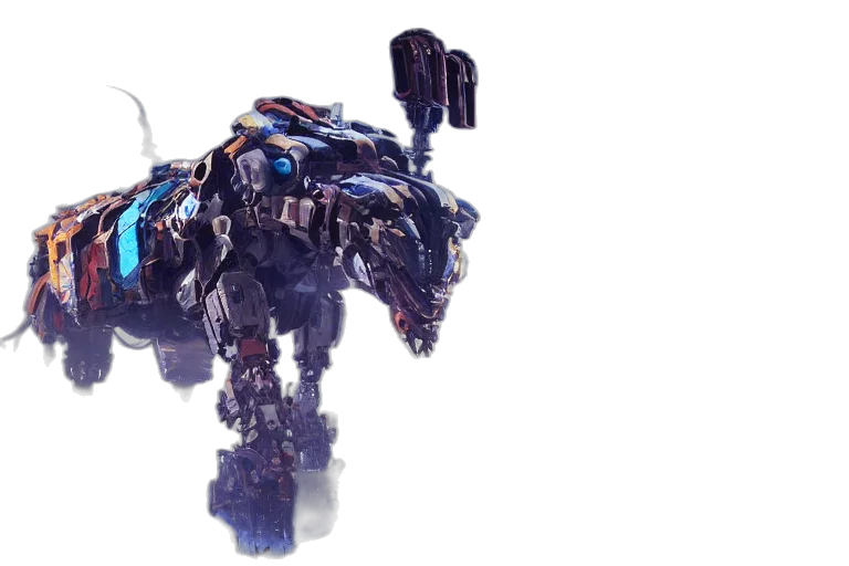 robot, animal, creature, weapon transparent PNG cut-out