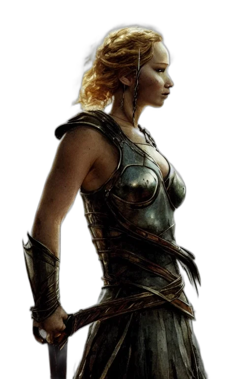 sword, dress, weapon, concept art transparent PNG cut-out