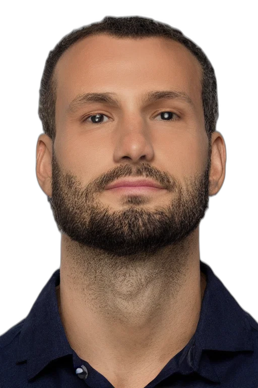 face, staff, hair, robot transparent PNG cut-out