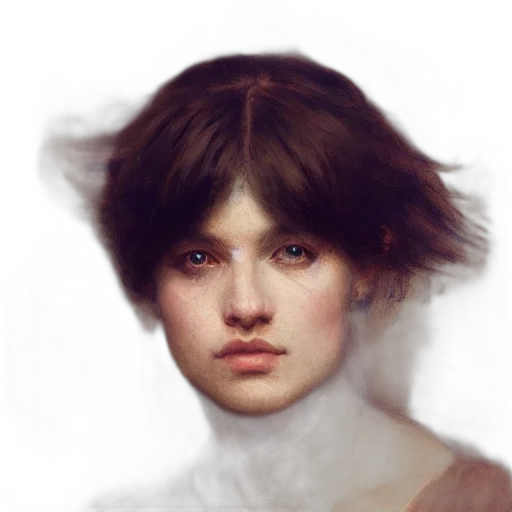 face, hair, creature, mask transparent PNG cut-out