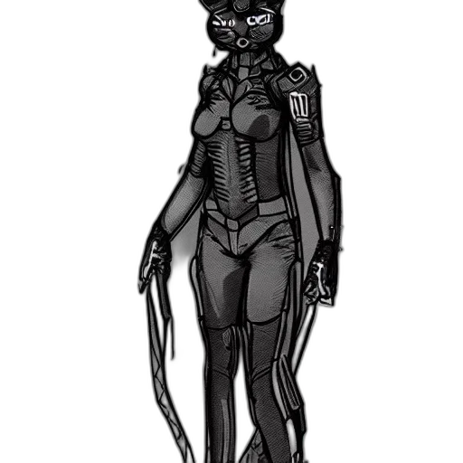 staff, mask, creature, concept art transparent PNG cut-out