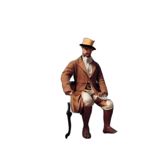 staff, hat, furniture, jacket transparent PNG cut-out