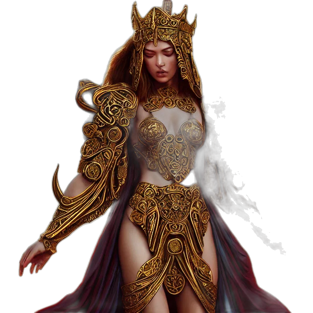 fantasy art, concept art, comic book art, pixel art transparent PNG cut-out