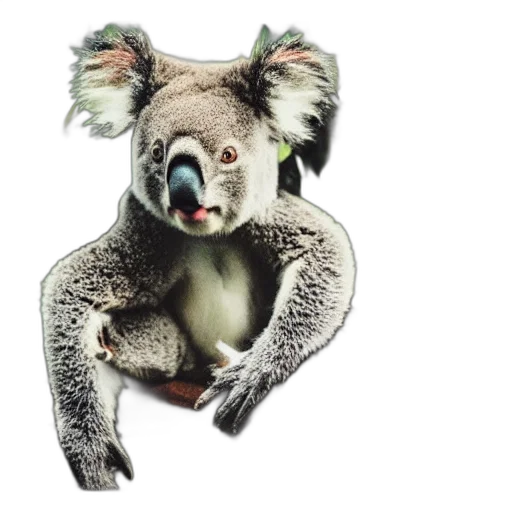 animal, creature, staff, 3d render transparent PNG cut-out
