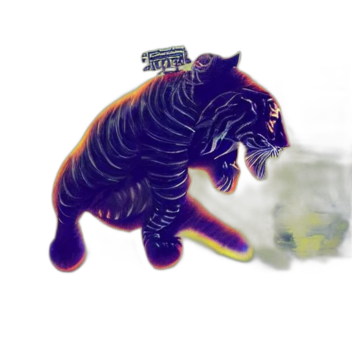 animal, concept art, watercolor, fantasy art transparent PNG cut-out