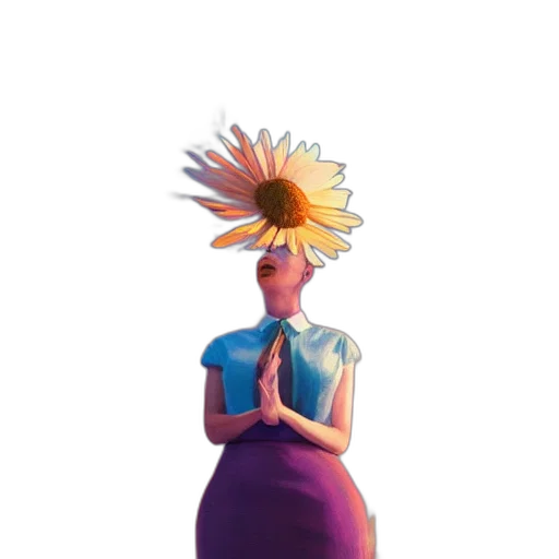 dress, crown, flower, hat transparent PNG cut-out