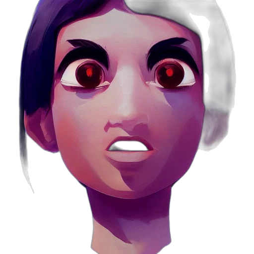 face, mask, robot, creature transparent PNG cut-out
