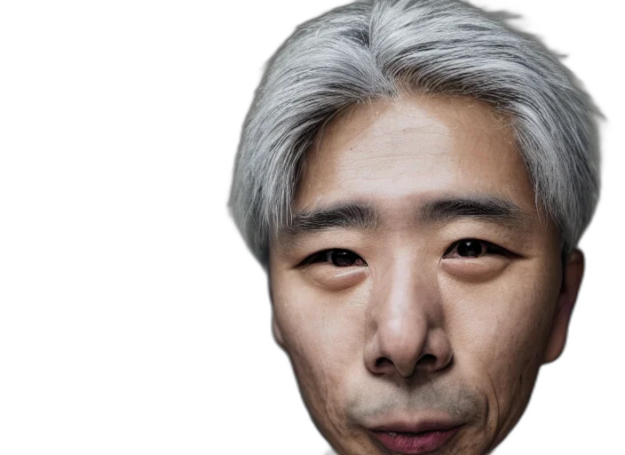 face, mask, hair, creature transparent PNG cut-out