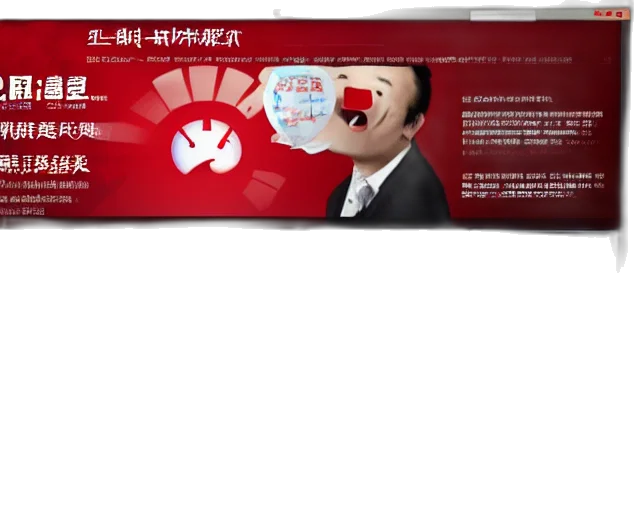 old, chinese, website, full transparent PNG cut-out