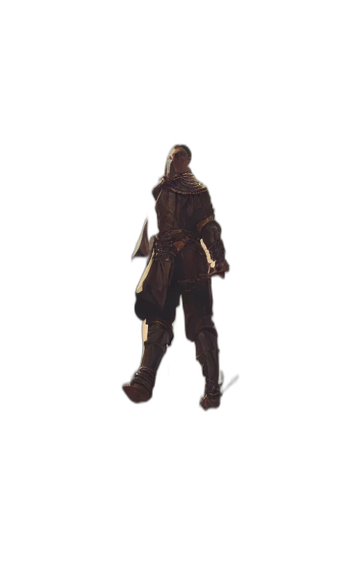 staff, mask, jacket, weapon transparent PNG cut-out