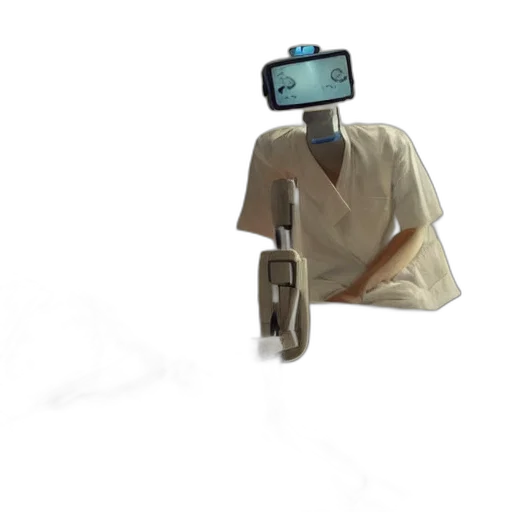robot, staff, weapon, furniture transparent PNG cut-out