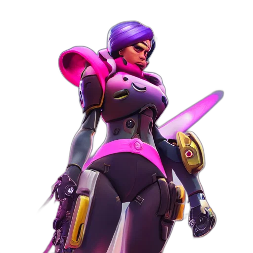 weapon, robot, staff, jacket transparent PNG cut-out