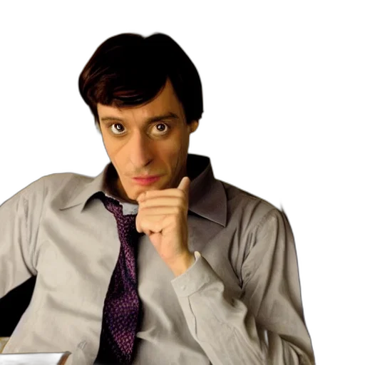 face, staff, film, still transparent PNG cut-out