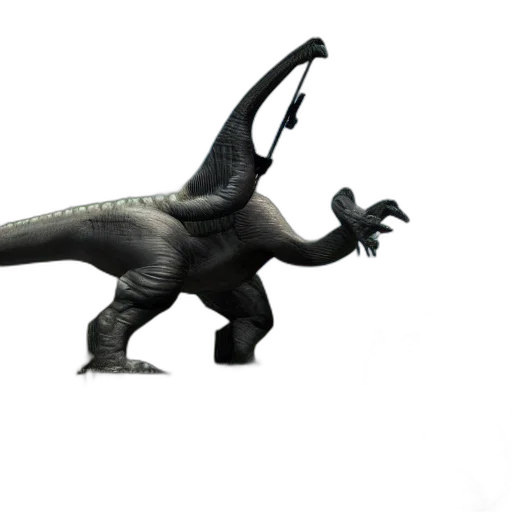 creature, animal, dragon, staff transparent PNG cut-out