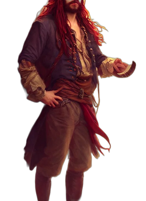 jacket, staff, face, fantasy art transparent PNG cut-out